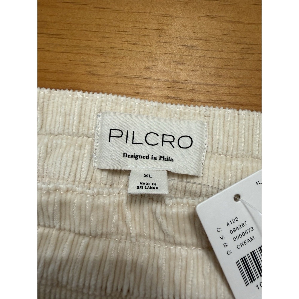 Pilcro Anthropologie Womens XL Izzie Relaxed Corduroy Pull On Barrel Pants Boho - Picture 6 of 7